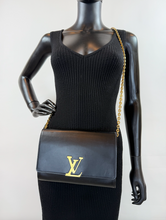 LOUIS VUITTON CALFSKIN CHAIN LOUISE GM NM