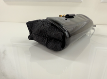 LOUIS VUITTON SATIN DENTELLE POCHETTE EVENING CLUTCH / CROSSBODY