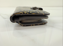CHANEL COCO MARK CAMELLIA COMPACT BIFOLD WALLET
