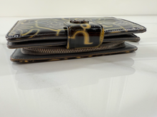 CHANEL COCO MARK CAMELLIA COMPACT BIFOLD WALLET