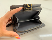 CHANEL COCO MARK CAMELLIA COMPACT BIFOLD WALLET