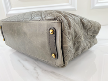 CHANEL STINGRAY LARGE BINDI CC TOTE GLAZED CALFSKIN
