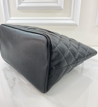 CHANEL MEDALLION CAVIAR TOTE BLACK - GOLD
