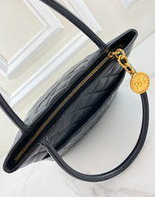 CHANEL MEDALLION CAVIAR TOTE BLACK - GOLD