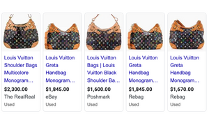LOUIS VUITTON MULTICOLOR GRETA CA1117