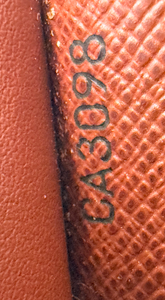 LOUIS VUITTON WALLET ALEXANDRA CA3098