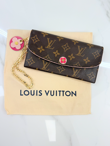LOUIS VUITTON WALLET BLOOM FLOWER EMILIE LIMITED EDITION / WRISTLET