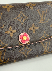 LOUIS VUITTON WALLET BLOOM FLOWER EMILIE LIMITED EDITION / WRISTLET