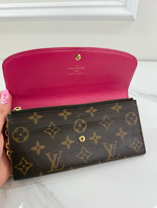 LOUIS VUITTON WALLET BLOOM FLOWER EMILIE LIMITED EDITION / WRISTLET