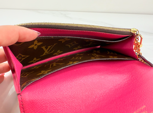 LOUIS VUITTON WALLET BLOOM FLOWER EMILIE LIMITED EDITION / WRISTLET