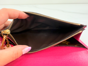 LOUIS VUITTON WALLET BLOOM FLOWER EMILIE LIMITED EDITION / WRISTLET
