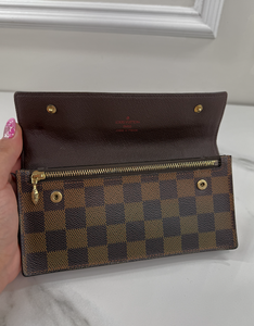 LOUIS VUITTON WALLET ACCORDION DE / WRISTLET