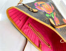 LOUIS VUITTON NEVERFULL MM ROSES - LIMITED EDITION