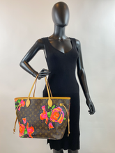 LOUIS VUITTON NEVERFULL MM ROSES - LIMITED EDITION