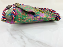 GUCCI BROCADE ANIMALIER BOW DRAWSTRING BACKPACK LIMITED EDITION