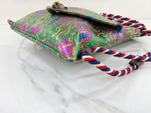 GUCCI BROCADE ANIMALIER BOW DRAWSTRING BACKPACK LIMITED EDITION