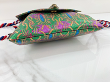 GUCCI BROCADE ANIMALIER BOW DRAWSTRING BACKPACK LIMITED EDITION