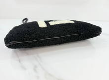 FENDI SHEARLING CLUTCH / WRISTLET