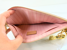 LOUIS VUITTON NEVERFULL POCHETTE CLUTCH MM AZUR (PINK)