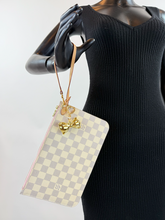 LOUIS VUITTON NEVERFULL POCHETTE CLUTCH MM AZUR (PINK)