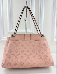 LOUIS VUITTON MAHINA CALFSKIN SEVRES MAGNOLIA