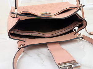 LOUIS VUITTON MAHINA CALFSKIN SEVRES MAGNOLIA