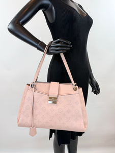 LOUIS VUITTON MAHINA CALFSKIN SEVRES MAGNOLIA