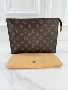 LOUIS VUITTON TOILETRY POUCH 26 (VINTAGE) AN873