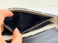 DIOR OBLIQUE MIDIUM SADDLE POUCH WITH CHAIN