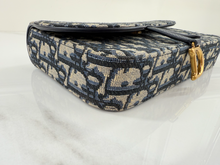 DIOR OBLIQUE MIDIUM SADDLE POUCH WITH CHAIN