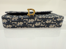 DIOR OBLIQUE MIDIUM SADDLE POUCH WITH CHAIN