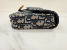 DIOR OBLIQUE MIDIUM SADDLE POUCH WITH CHAIN