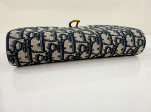 DIOR OBLIQUE MIDIUM SADDLE POUCH WITH CHAIN