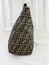 FENDI VINTAGE FF HANDLE TOTE ZUCCA CANVAS