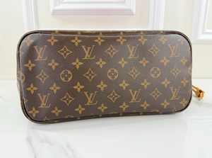 LOUIS VUITTON MONOGRAM V NEVERFULL MM GRENADE FULL SET