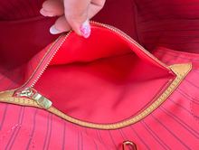 LOUIS VUITTON MONOGRAM V NEVERFULL MM GRENADE FULL SET