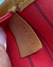 LOUIS VUITTON MONOGRAM V NEVERFULL MM GRENADE FULL SET