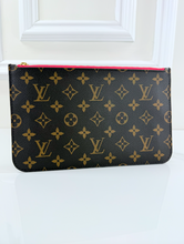 LOUIS VUITTON MONOGRAM V NEVERFULL MM GRENADE FULL SET