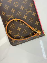 LOUIS VUITTON MONOGRAM V NEVERFULL MM GRENADE FULL SET