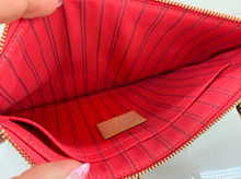 LOUIS VUITTON MONOGRAM V NEVERFULL MM GRENADE FULL SET