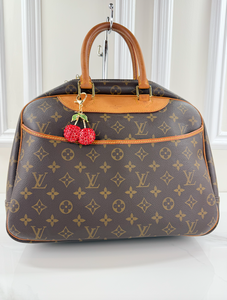 LOUIS VUITTON DEAUVILLE TOP HANDLE + STRAP