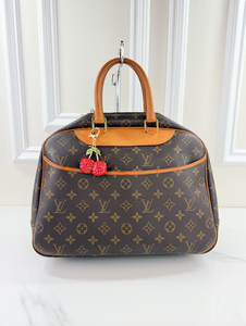 LOUIS VUITTON DEAUVILLE TOP HANDLE + STRAP