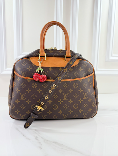 LOUIS VUITTON DEAUVILLE TOP HANDLE + STRAP