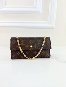 LOUIS VUITTON WALLET PORTE TRESOR / WOC