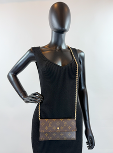 LOUIS VUITTON WALLET PORTE TRESOR / WOC