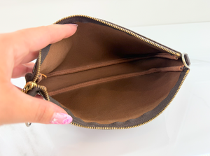 LOUIS VUITTON POCHETTE ACCESSORIES LEATHER CROSSBODY / CHAIN SL1002