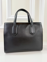 GUCCI GG RIBBON TOP HANDLE BAG (BLACK)