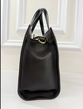 GUCCI GG RIBBON TOP HANDLE BAG (BLACK)