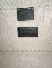 GUCCI GG RIBBON TOP HANDLE BAG (BLACK)