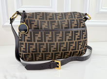 FENDI ZUCCA VITELLO CHEF CROSSBODY BAG
